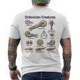 オルドビス紀の生き物 古生物学 古代海洋生物 メンズTシャツ バックプリント