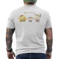 キッズ ポムポムプリン ポチャッコ シナモロール ポーズ メンズTシャツ バックプリント