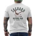 サグアロツーソン アリゾナ国立公園 ロードランナー お土産 長袖tシャツ メンズTシャツ バックプリント