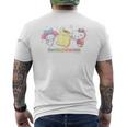 サンリオキャラクターズ サンリオキャラクター大賞デザイン 集合B メンズTシャツ バックプリント