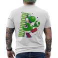 ザ・スーパーマリオギャラクシー・ムービー Action Yoshi 長袖tシャツ メンズTシャツ バックプリント