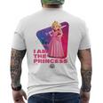 ザ・スーパーマリオギャラクシー・ムービー I Am The Princess メンズTシャツ バックプリント