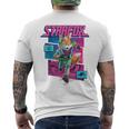 ザ・スーパーマリオギャラクシー・ムービーtarfox Fox Mccloud Action メンズTシャツ バックプリント