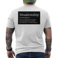 シチュエーションシチュエーションシップ メンズTシャツ バックプリント
