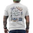 ジャスト・ワン・モア・チャプター・ブック・ラヴァー・リーディング 長袖tシャツ メンズTシャツ バックプリント