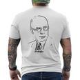 セルゲイ・プロコフィエフ クラシック音楽作曲家 メンズTシャツ バックプリント