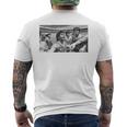 ディエゴ・マラドーナ・アルゼンチンが1986年ワールドカップサッカーで優勝 メンズTシャツ バックプリント