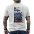 バックプリント ディストレス Jdm ドリフトカー 日本国内市場 メンズTシャツ バックプリント