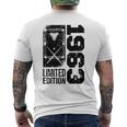ビリヤード スヌーカーゲーマー ビンテージ 1963 誕生日 プール-ビリヤード 長袖tシャツ メンズTシャツ バックプリント