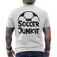 ビンテージ サッカー ジャンキー メンズTシャツ バックプリント
