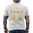バックプリント ビンテージ ビールを飲む人やビール愛好家に乾杯 メンズTシャツ バックプリント