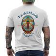 フィンデルムンド灯台アルゼンチン メンズTシャツ バックプリント