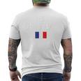 フランス 2018 フットボール サッカー ワールドチャンピオン メンズTシャツ バックプリント
