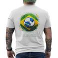 ブラジル選手 スポーツ ヴィンテージ 男性 ブラジル ブラジル メンズTシャツ バックプリント