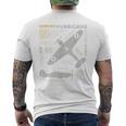 ホーカーハリケーン メンズTシャツ バックプリント