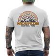 マチュピチュ ペルー インカトレイル お土産 ラマ アルパカ ヴィンテージ メンズTシャツ バックプリント