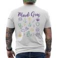 マルディグラ2025、マルディグラクルーズ、ニューオーリンズルイジアナ メンズTシャツ バックプリント