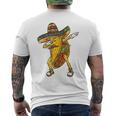 メキシコのタコスをダビングする Cinco De Mayo メンズTシャツ バックプリント