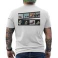 ラッコ フィルムストリップ 写真 フォト コラージュ メンズTシャツ バックプリント