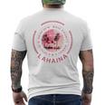 ラハイナ ハワイ マウイ レトロ ハワイアン メンズTシャツ バックプリント
