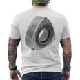 ロータリー13bエンジンローター メンズTシャツ バックプリント
