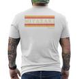 ヴィンテージ 80年代 宮崎 日本 レトロ グラフィック メンズTシャツ バックプリント