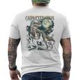 ヴィンテージ カルノタウルス 90年代 ブートレッグ恐竜 先史時代の恐竜 メンズTシャツ バックプリント
