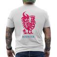 中国十二支 酉 メンズTシャツ バックプリント