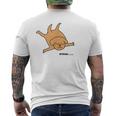 犬だって踊ったり寝たり メンズTシャツ バックプリント