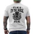 私ですこんにちは私はナースです私です私です医療看護看護師 Rn メンズTシャツ バックプリント