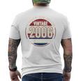 裏面 ヴィンテージ 20 誕生日 デコレーション メンズ 20歳 2006 20歳 メンズTシャツ バックプリント