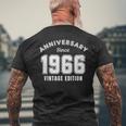 1966年記念 誕生日 還暦祝い 西暦1966年 昭和41年お祝い メンズTシャツ バックプリント 高齢者への贈り物