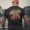 1979年生まれの1979年誕生の素晴らしいギフト。 メンズTシャツ バックプリント 高齢者への贈り物