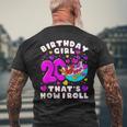 20歳のバースデーガール、20年目のフルーツコーンループス、背番号20 メンズTシャツ バックプリント 高齢者への贈り物