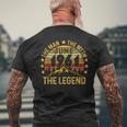60 Years Old Birthday The Man Myth Legend 1961年6月 メンズTシャツ バックプリント 高齢者への贈り物