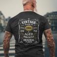 60歳の誕生日プレゼント ヴィンテージ 1966年 男性 面白い 60歳 1966年 メンズTシャツ バックプリント 高齢者への贈り物