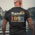 70 歳の誕生日 男性 オリジナル ヴィンテージ 1955 年 ギフト メンズTシャツ バックプリント 高齢者への贈り物