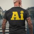 Ai 人工知能 Ai 長袖tシャツ メンズTシャツ バックプリント 高齢者への贈り物