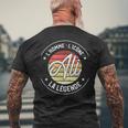 Ali L'homme L'icône La Légende T-shirt imprimé au dos Cadeaux pour les vieillards