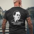 Ambedkar Jayanthi 平等自由 メンズTシャツ バックプリント 高齢者への贈り物