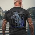 Angevin Empire プランタジネットアンジュー イングランド ノルマンディーアイルランド メンズTシャツ バックプリント 高齢者への贈り物