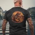 Armadillo ウェスタンカウボーイシャツ メンズ レディース カントリーミュージック メンズTシャツ バックプリント 高齢者への贈り物