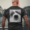 Artlist Collection The Dog ジャック・ラッセル・テリア メンズTシャツ バックプリント 高齢者への贈り物