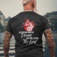 As For Me And My Drums We Willerve The Lord Drummer メンズTシャツ バックプリント 高齢者への贈り物