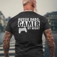 Aussie Dad Cool Regali Per Papà Pastore Australiano Per Papà T-shirt da uomo con stampa posteriore Regalos para ancianos