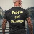 Awesome People Aretrangeong 歌詞にインスパイアされた メンズTシャツ バックプリント 高齢者への贈り物