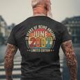 Awesomeince June 2007 ビンテージ レトロ 19歳の誕生日 メンズ メンズTシャツ バックプリント 高齢者への贈り物