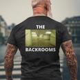 The Backrooms Creepypasta Memeへようこそ メンズTシャツ バックプリント 高齢者への贈り物