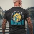 Broken Leg Club 公式メンバー 骨折 骨折 メンズTシャツ バックプリント 高齢者への贈り物