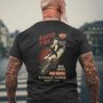 Burnout Kings レトロレーシングスパークプラグガールピンナップ ヴィンテージデザイン メンズTシャツ バックプリント 高齢者への贈り物